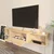 Hanah Home TV Komoda Pare, 140x25x25 cm, Hrast