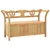 Klupa 107 x 45 x 75,5 cm od masivne jelovine