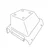 Armrest Škoda Fabia III. 2014-2021 (adapter only)