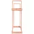 vidaXL Stojalo za drva 110x35x108,5 cm trden les douglas