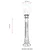 Lessentiel Maison Spoljna lampa BSU-68197-1BSY-M2-B, 85 cm, Podna, IP65, E27, 60W, Crna