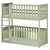 Pograd Konrad - 90x190 cm - olive