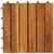 Pločice za decking 10 pcs Smeđa 30 x 30 cm Acacijsko drvo