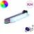 LED traka 12 pcs Crna i višenamjenska 1745 mm Bakar i plastika