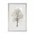 Plakat minimalistično drevo - 30x45 silver