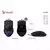 A4TECH žičani miš bloody gaming, l65 max, RGB, USB, 8000cpi, crni