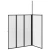 Tuš paravan Bijelo 120 x 70 x 137 cm Aluminij