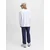 JACK & JONES Majica črna/bela