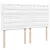 vidaXL Box spring postelja z vzmetnico bela 200x200 cm umetno usnje