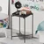 Hanah Home Klub sto Shb-008, 46x56x46 cm, Crni