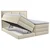 MID.YOU POSTELJA BOXSPRING 200 cm x 200 cm , tekstil bež