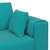 Sofa Tirkizna 250 x 77 x 76 cm Baršun