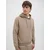 JJ Rebel by Jack & Jones duks sa kapuljačom Logo za muškarce, bež, L