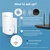 TP LINK AC750 Wi-Fi range extender 433Mbps at 5GHz +300Mbpsat 2,4Ghz 3 interne antene (RE190)