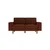 ATELIER DEL SOFA 2-Seat Sofa Sparrow 2 Tile Red Walnut