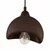 Opviq luster VEGAS-20-8017, 1 × E27, tamnobraon
