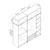 Hanah Home Ormar Kale - 5174