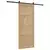 Klizna vrata ORKDAL Prirodna i crna 86 x 211 cm