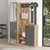 Hanah Home Komplet predsoblja Dd7-Aa, 113.6x37.5x179.7 cm, Antracit