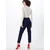 VERO MODA Chino hlače MAYA, modra