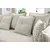 Atelier del Sofa Trosed na razvlačenje Puffy, 235 x 95 x 98 cm, Krem