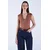 Trend Alacati Stili Ženska bluza Alc-X15095, Braon