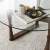 Hanah Home Klub sto Yuvarlak Cam Orta Sehpa S301