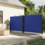 Uvlačiva bočna tenda plava 160 x 1200 cm