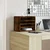 Organizator za stol boja hrasta 36x26x29,5 cm konstruirano drvo