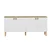 Hanah Home Konzola Lotus, 180x81x45 cm, Bela