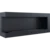 Kratki Bio kamin ugaoni Delta 1200 levi tuv, Crni