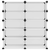 Stalak za cipele prozirni 84 x 32 x 88,5 cm PP