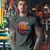 Camiseta Majica sa štampanim printom Cam 904, Muška, Tamnosiva