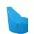 Atelier del Sofa Lazy bag Tirkizni