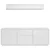 Carryhome DNEVNI REGAL, bela
