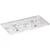 Gastro plastični pladenj 34x18 cm