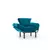 Atelier del Sofa Fotelja Nitta 95x85x70cm Petrolej