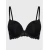 Dorina Push-Up nedrček Claire D17221A Črna