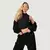 GymBeam Women‘s NEO Zip-Up Sweatshirt Black