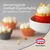 Dr. Oetker silikonski modelčki za mafine, 12 kosov, barvni