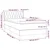 Vidaxl Box spring postelja z vzmetnico taupe 100x200 cm blago
