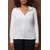 Trendyol Curve Ženska bluza Tbbaw26Af00020, Bela