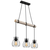 Globo 15326-3H - Luster na sajli MINA 3xE27/40W/230V