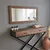Hanah Home Ogledalo Z11050CV, 110x50cm, Braon