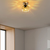 Opviq Zidna lampa Benek-15-14384, 15x15x18cm, IP20, Zlatna boje