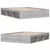 Vidaxl Posteljni okvir siva sonoma 140x190 cm