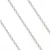 Lančić TA-34567 - Srebrna / 70cm / 2mm KP34567