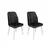 Hanah Home Dallas 587 V4 Stolice, Crne