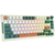 Royal Kludge RKH81 RGB wireless mechanical keyboard, Sky cyan switch (green)