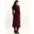 Pull&Bear Obleka burgund
